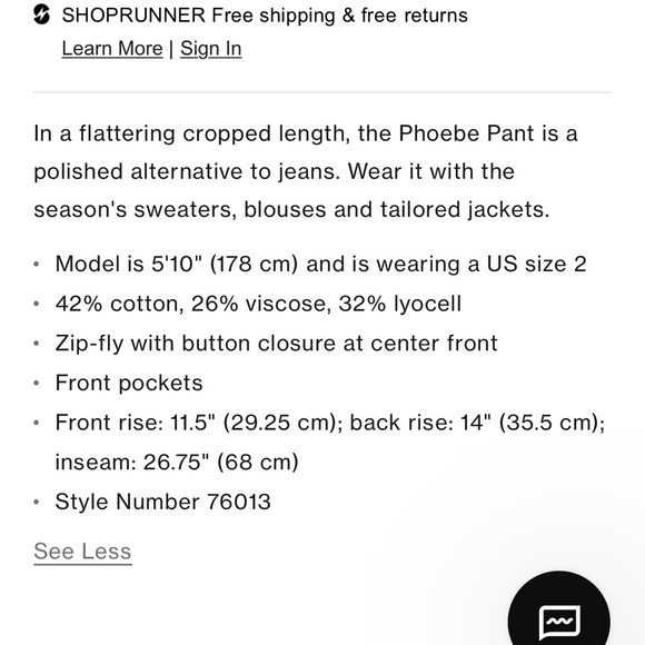 Authentic Tory Burch Phoebe pants in light khaki color. - Picture 12 of 16